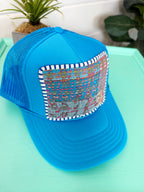 Kantha Patch Trucker Hat - One of a Kind