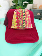 Kantha Patch Trucker Hat - One of a Kind