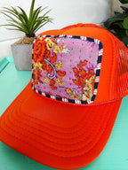 Kantha Patch Trucker Hat - One of a Kind