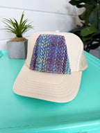 Kantha Patch Trucker Hat - One of a Kind