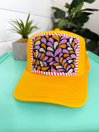 Kantha Patch Trucker Hat - One of a Kind
