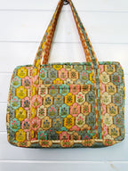 Quilted Overnight Bag - Vintage Boho Floral