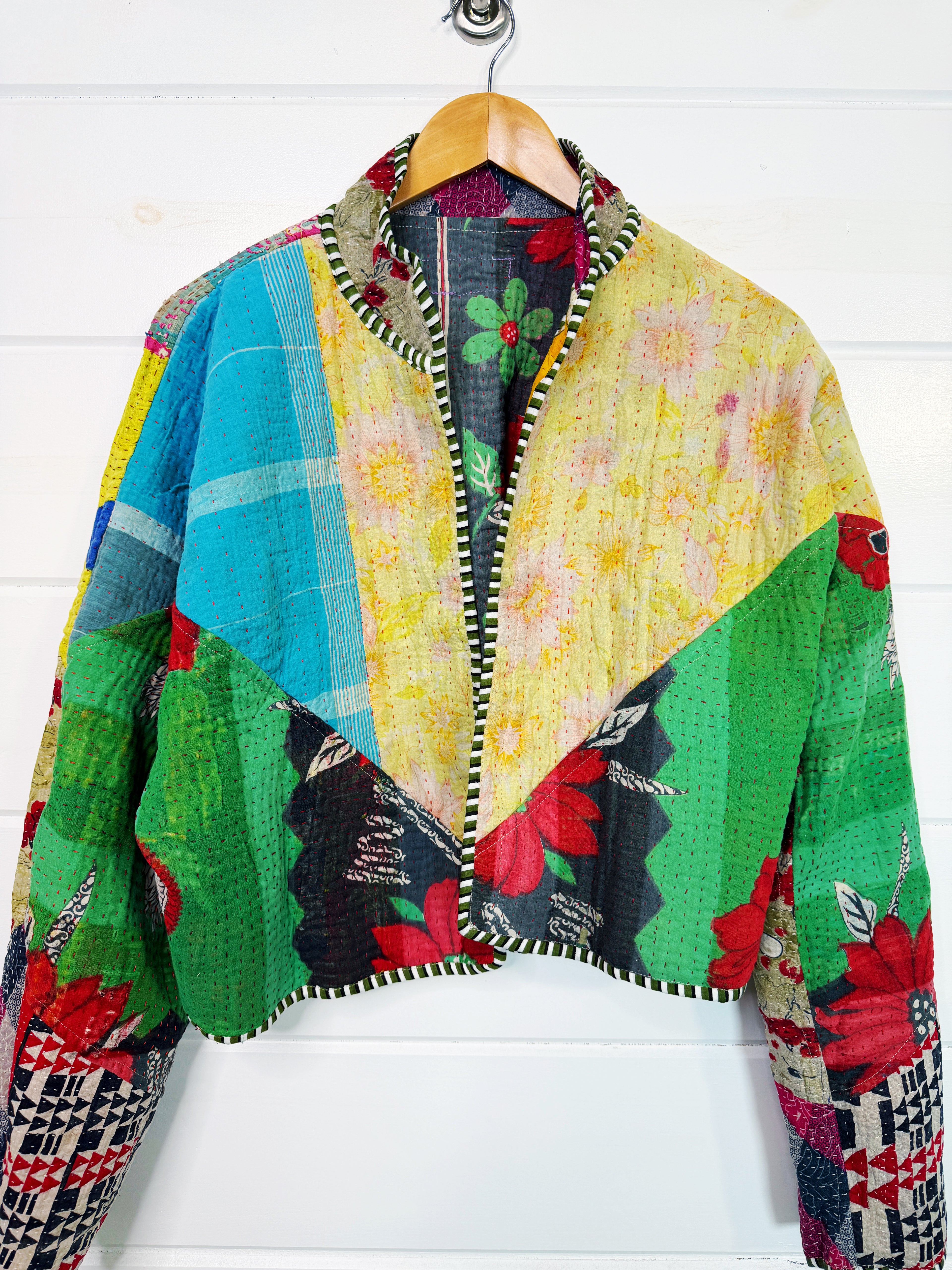 Revival Kantha Jacket – Stevie Style #2047