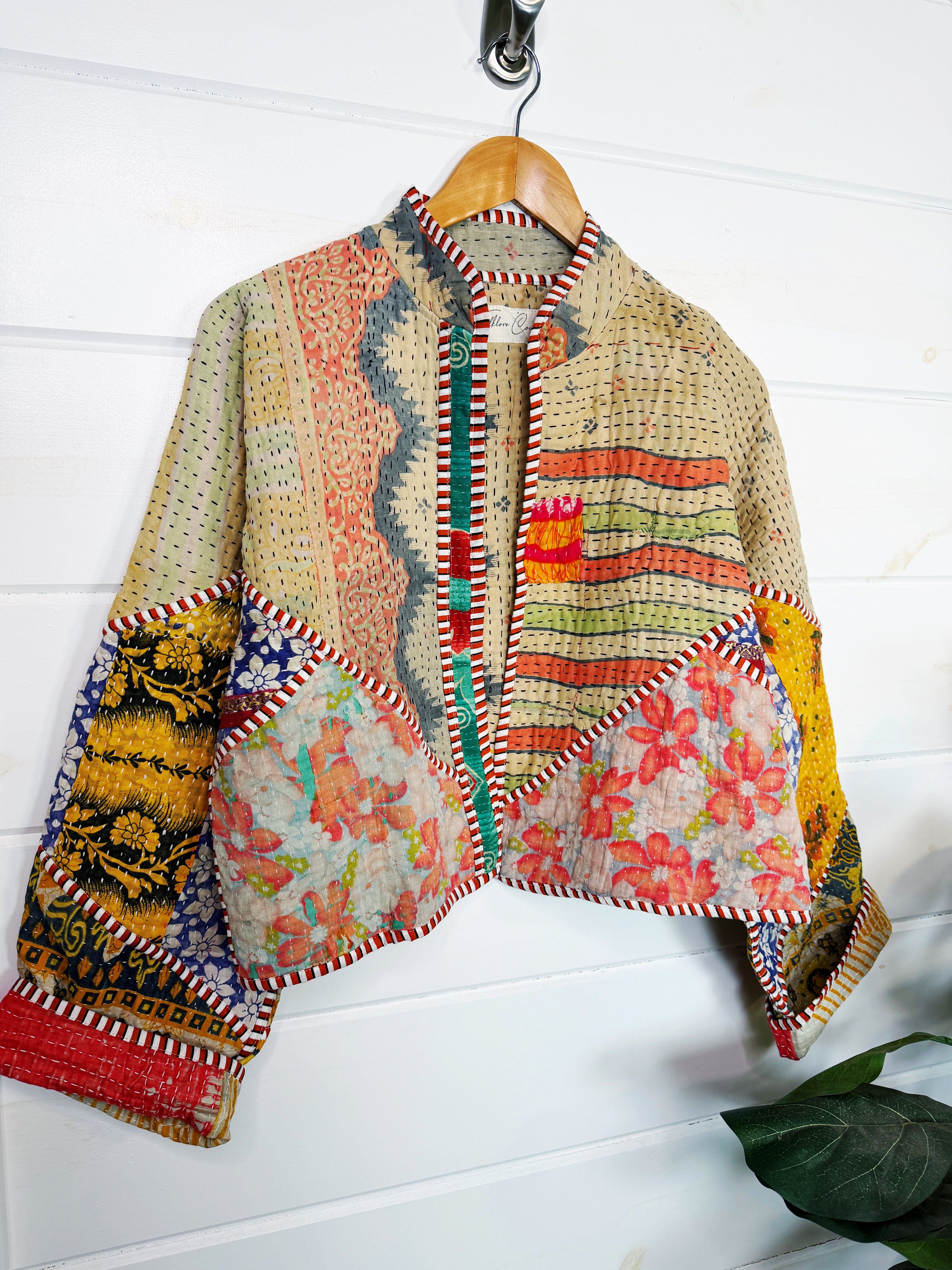 Revival Kantha Jacket – Stevie Style #2065