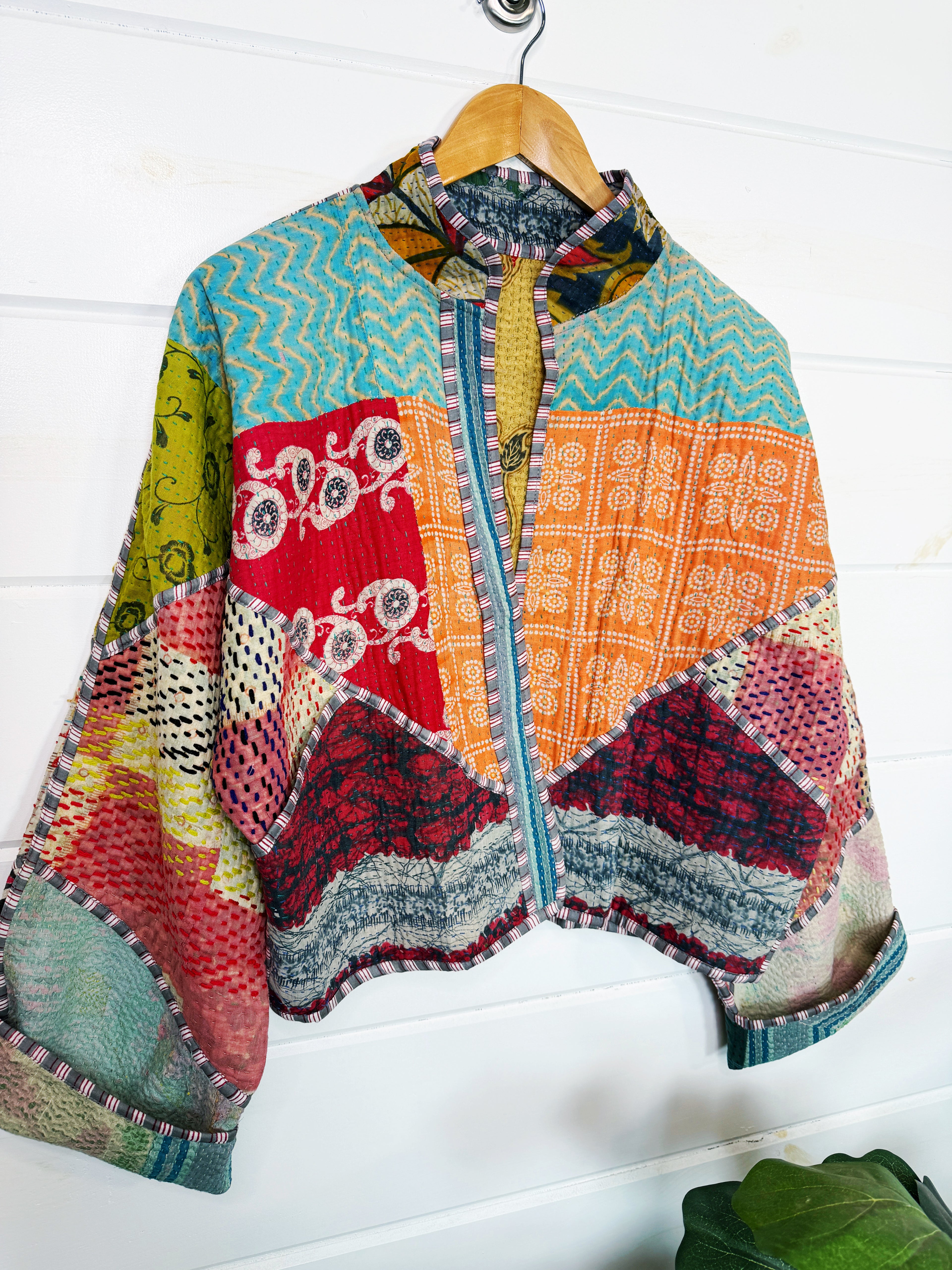 Revival Kantha Jacket – Stevie Style #2120