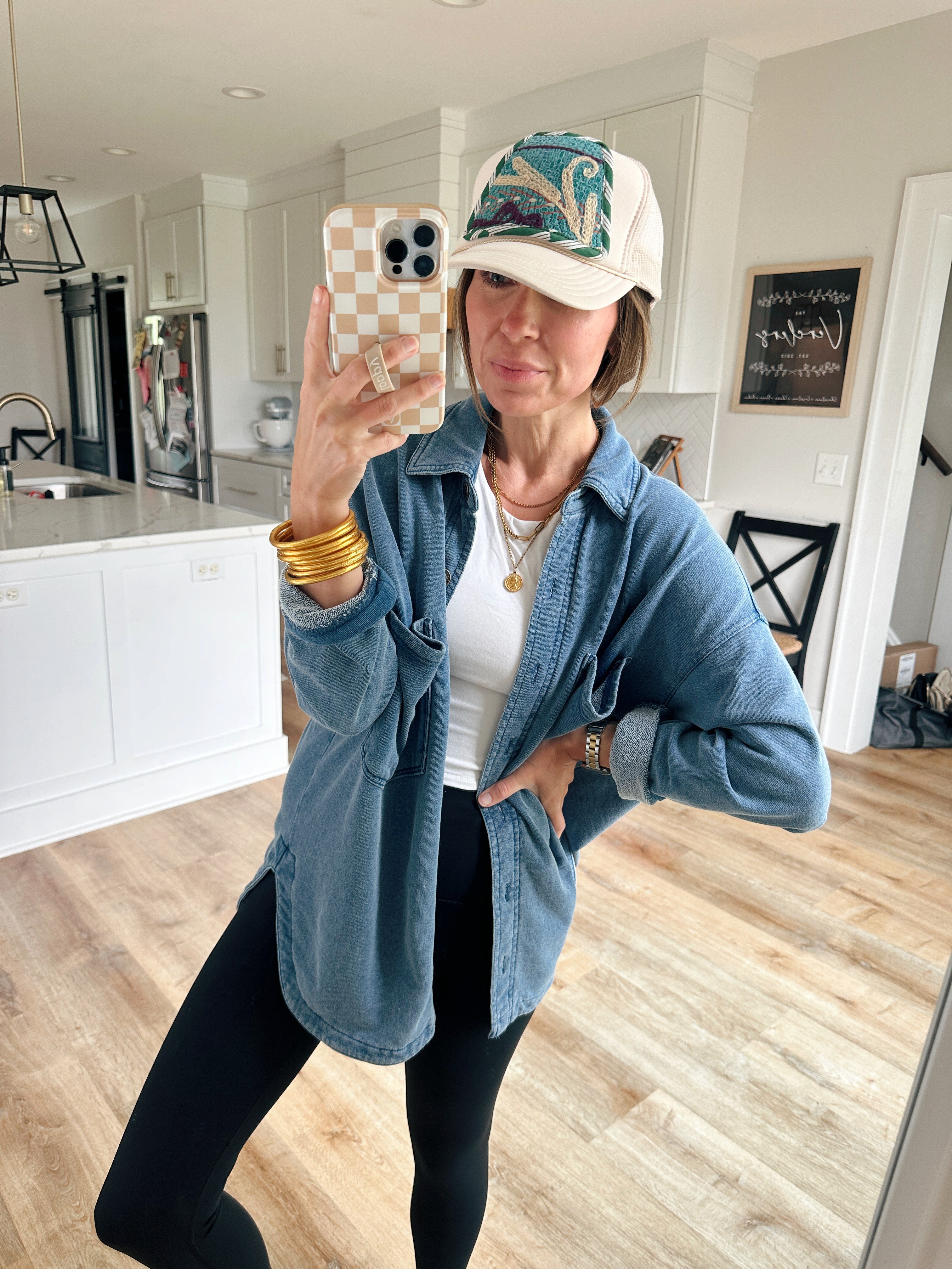 Kantha Patch Trucker Hat - One of a Kind