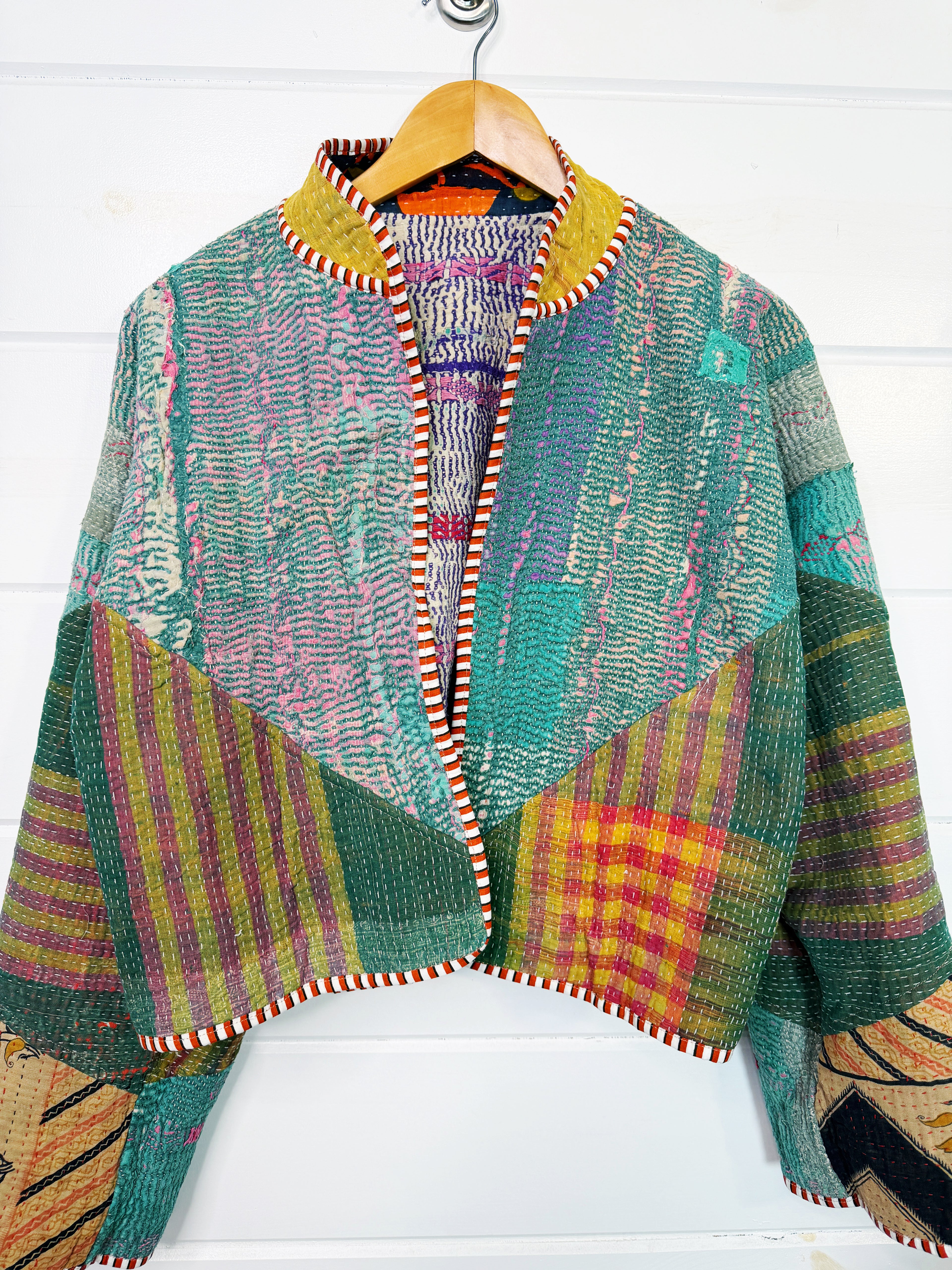Revival Kantha Jacket – Stevie Style #2163
