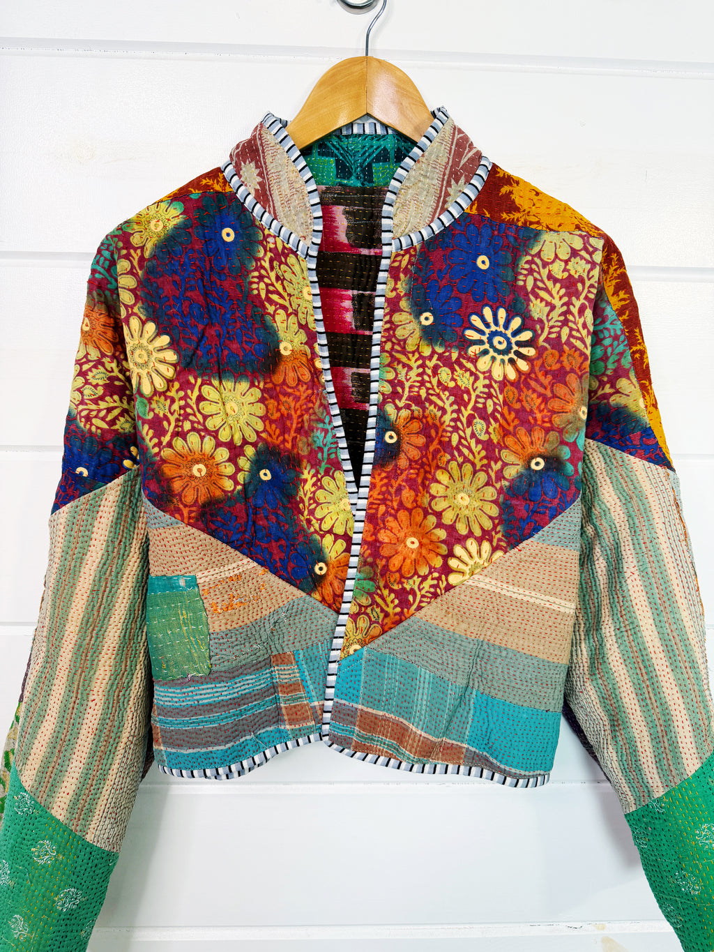 Revival Kantha Jacket – Stevie Style #2175