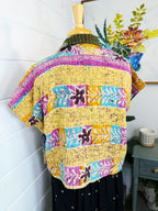 Revival Kantha Jacket – Cropped Style #2207