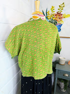 Revival Kantha Jacket – Cropped Style #2208