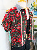 Revival Kantha Jacket – Cropped Style #2213