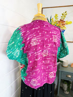 Revival Kantha Jacket – Cropped Style #2214