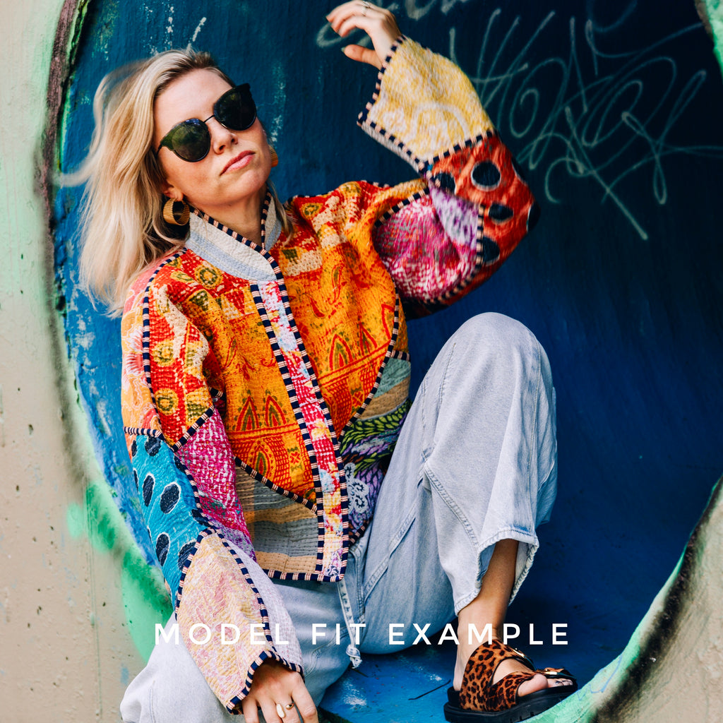 Revival Kantha Jacket – Stevie Style #2063