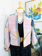 Patchwork Kantha Jacket – Quilted Reversible Blanket Coat