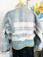 Patchwork Kantha Jacket – Quilted Reversible Blanket Coat