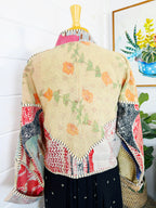 Patchwork Kantha Jacket – Quilted Reversible Blanket Coat