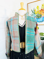 Patchwork Kantha Jacket – Quilted Reversible Blanket Coat