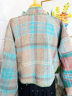 Patchwork Kantha Jacket – Quilted Reversible Blanket Coat