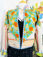 Patchwork Kantha Jacket – Quilted Reversible Blanket Coat