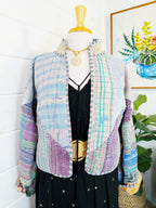 Patchwork Kantha Jacket – Quilted Reversible Blanket Coat
