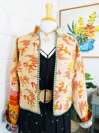 Patchwork Kantha Jacket – Quilted Reversible Blanket Coat