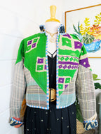 Patchwork Kantha Jacket – Quilted Reversible Blanket Coat