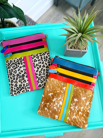 Wholesale Kaizer Leather Travel Crossbody - Pack of 3