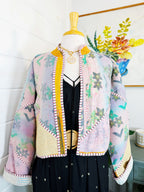 Patchwork Kantha Jacket – Quilted Reversible Blanket Coat