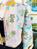 Patchwork Kantha Jacket – Quilted Reversible Blanket Coat
