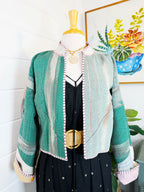 Patchwork Kantha Jacket – Quilted Reversible Blanket Coat