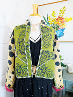 Patchwork Kantha Jacket – Quilted Reversible Blanket Coat