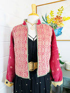 Patchwork Kantha Jacket – Quilted Reversible Blanket Coat