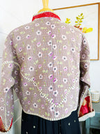 Patchwork Kantha Jacket – Quilted Reversible Blanket Coat