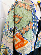 Patchwork Kantha Jacket – Quilted Reversible Blanket Coat