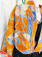 Patchwork Kantha Jacket – Quilted Reversible Blanket Coat