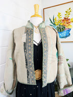 Patchwork Kantha Jacket – Quilted Reversible Blanket Coat