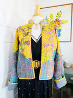 Patchwork Kantha Jacket – Quilted Reversible Blanket Coat