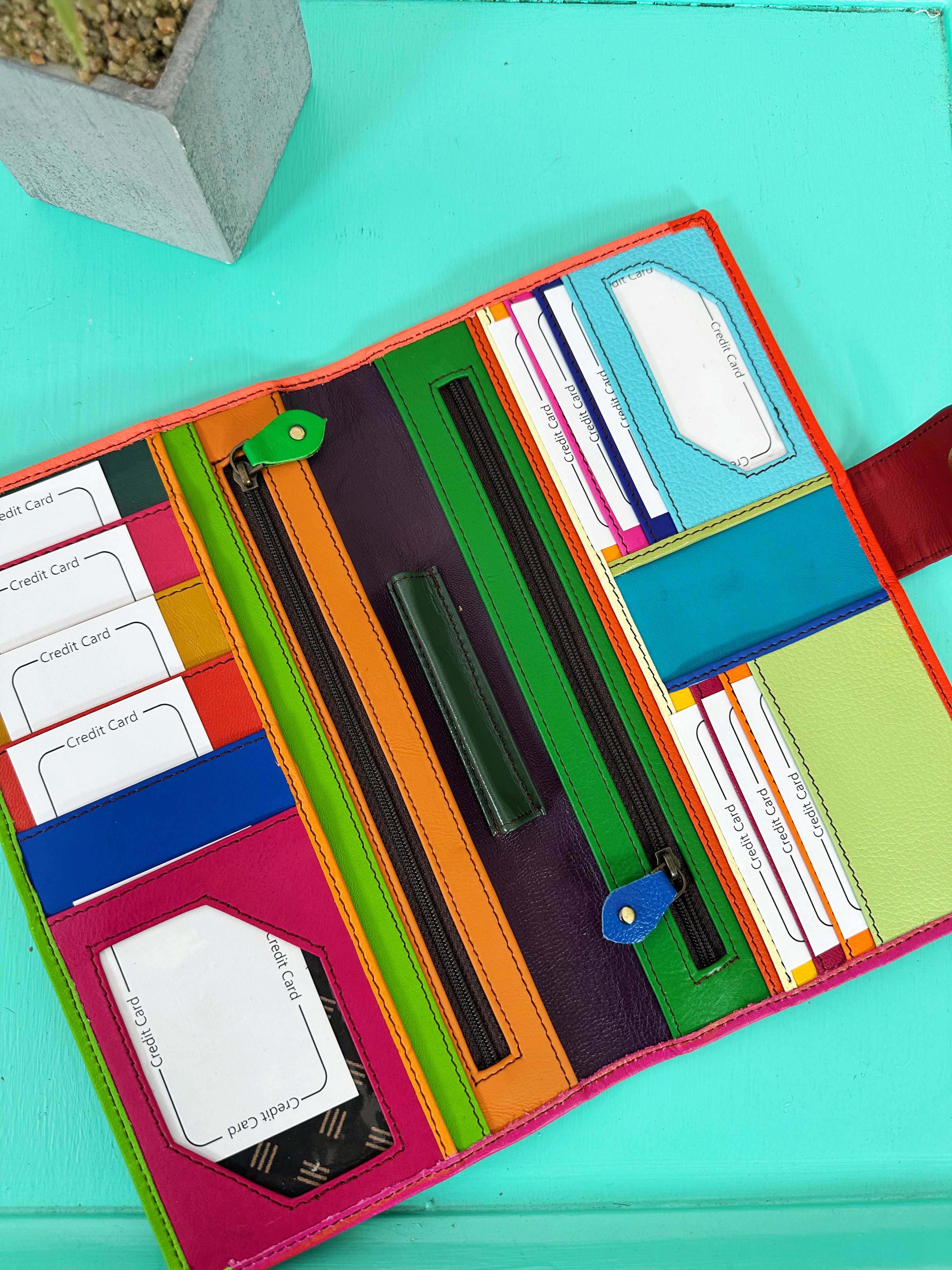 Nash Multi Travel Leather Wallet