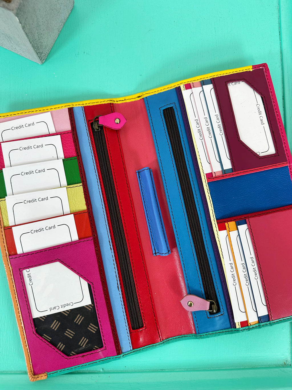 Nash Multi Travel Leather Wallet