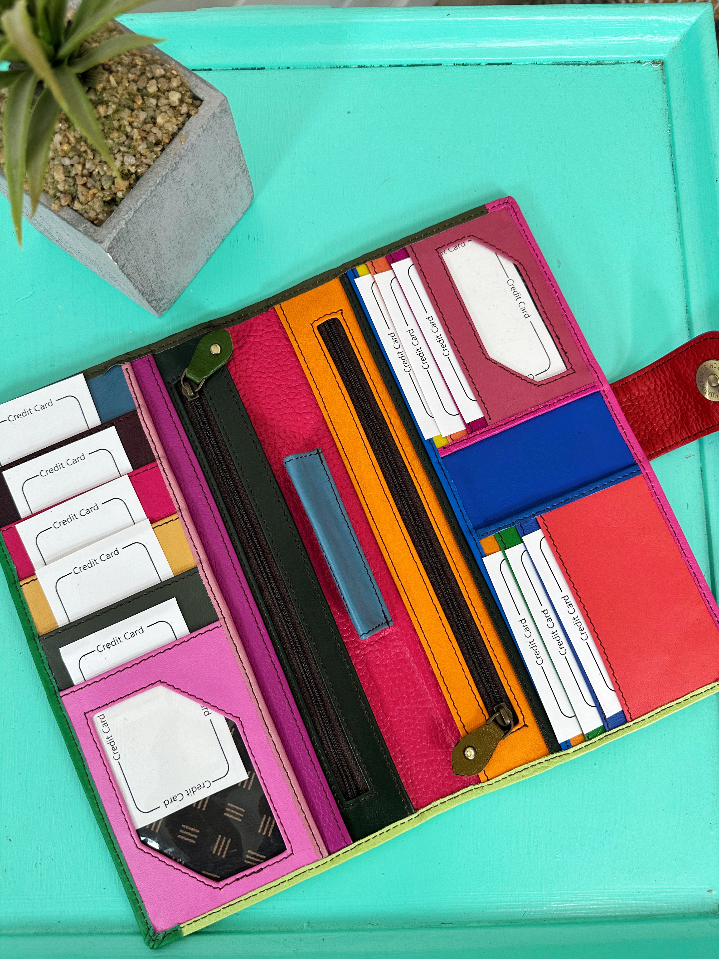 Nash Multi Travel Leather Wallet