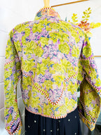 Patchwork Kantha Jacket – Quilted Reversible Blanket Coat