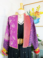 Patchwork Kantha Jacket – Quilted Reversible Blanket Coat