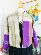 Patchwork Kantha Jacket – Quilted Reversible Blanket Coat