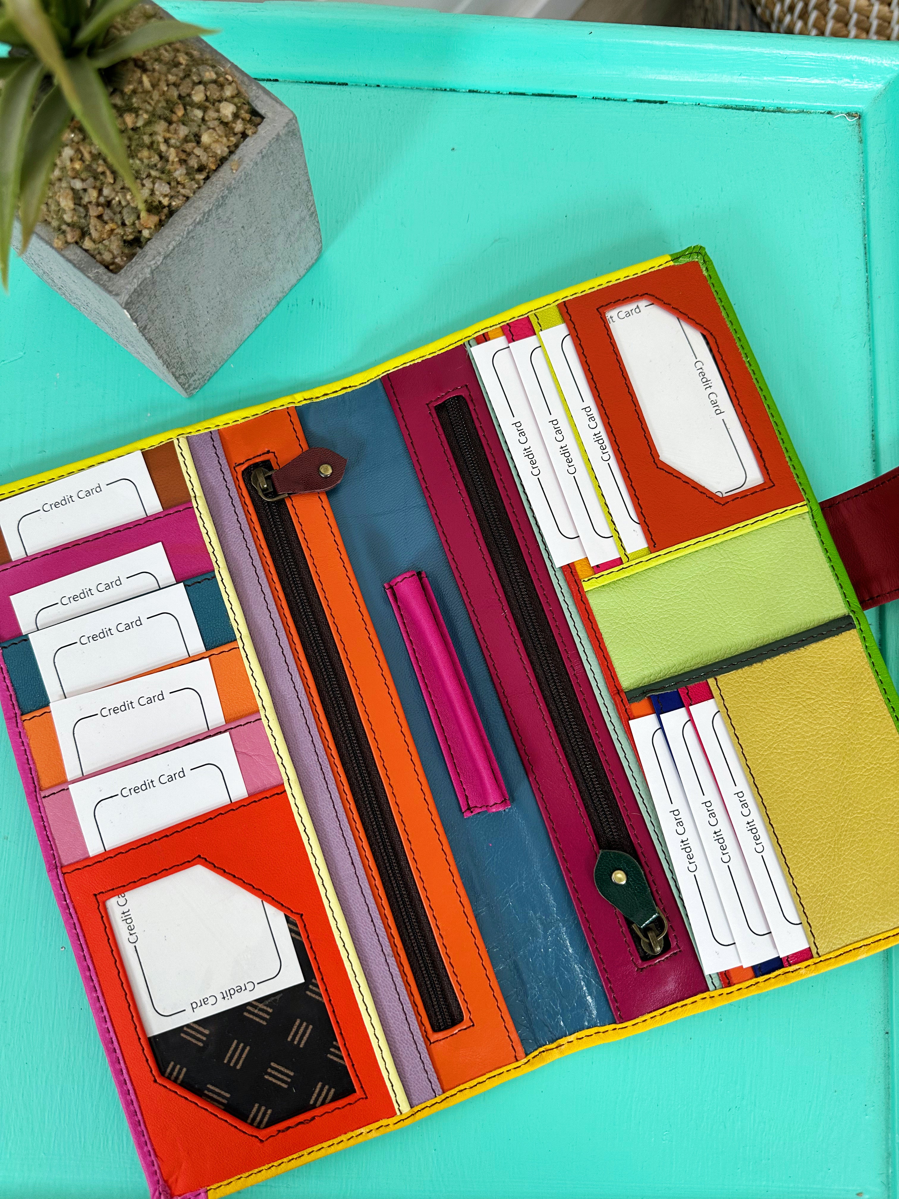 Nash Multi Travel Leather Wallet
