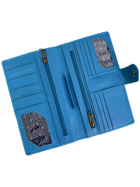 Nash Solid Travel Leather Wallet