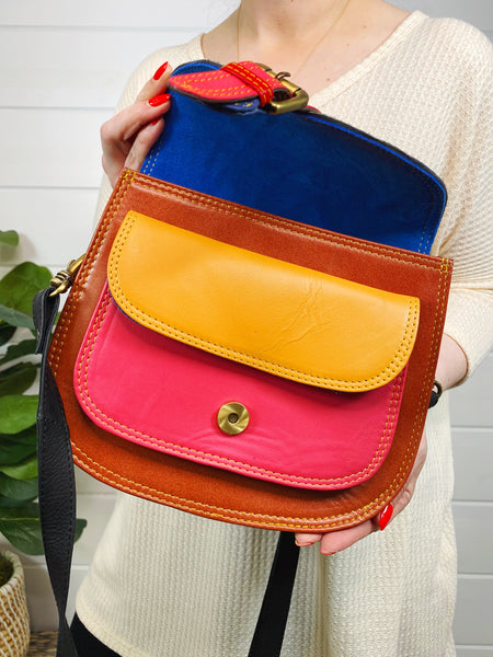 Wholesale Talia Leather Crossbody - Pack of 3