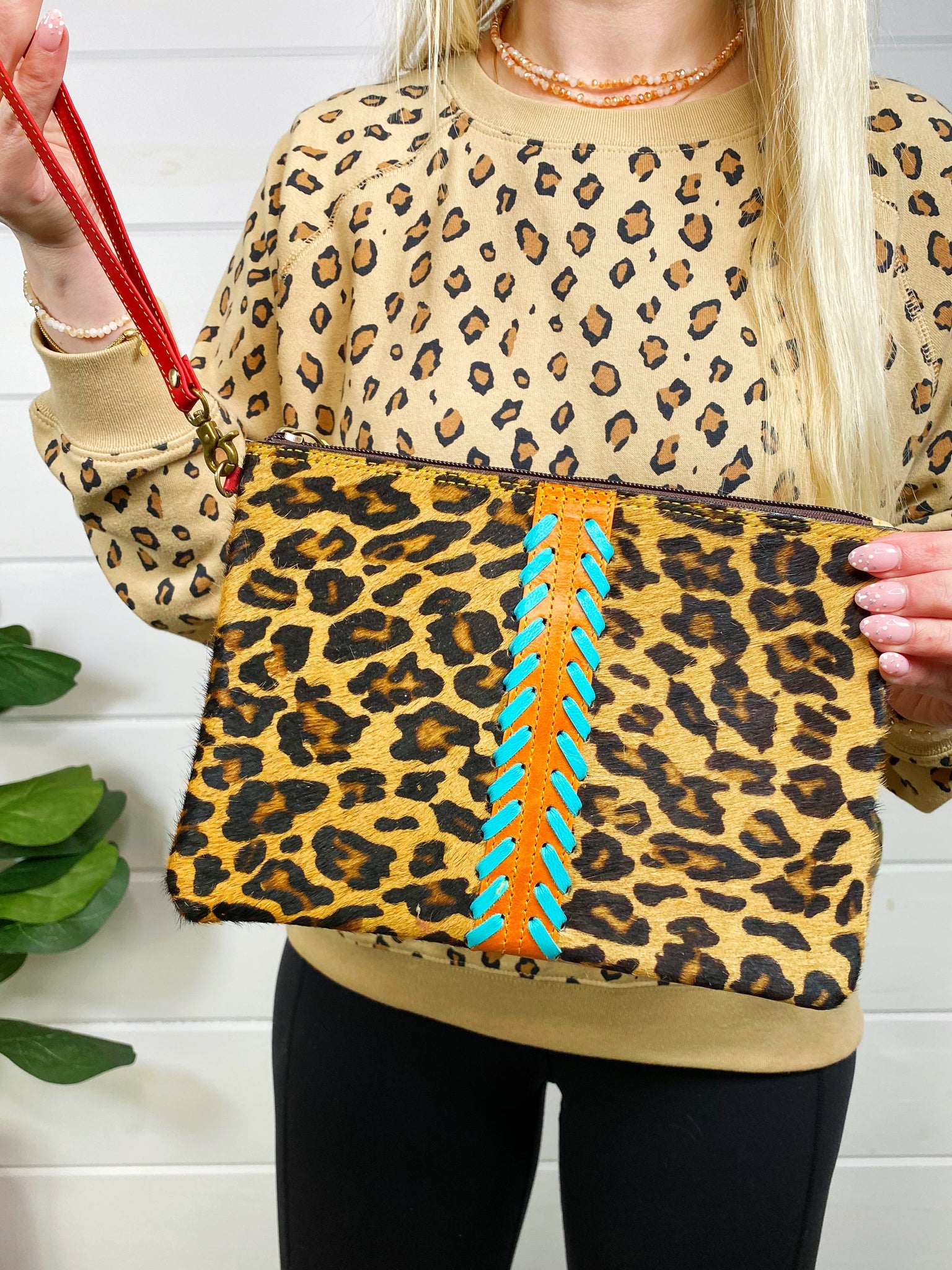 Wholesale Evie Stitched Leather Wristlet & Crossbody - Pack of 3