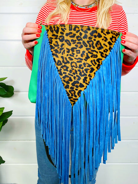 Wholesale Sesily Fringe Leather Crossbody - Pack of 3