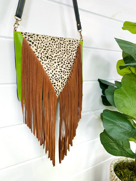Wholesale Sesily Fringe Leather Crossbody - Pack of 3