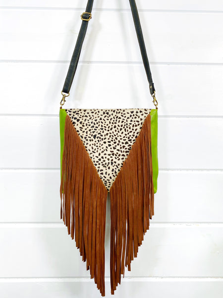 Wholesale Sesily Fringe Leather Crossbody - Pack of 3